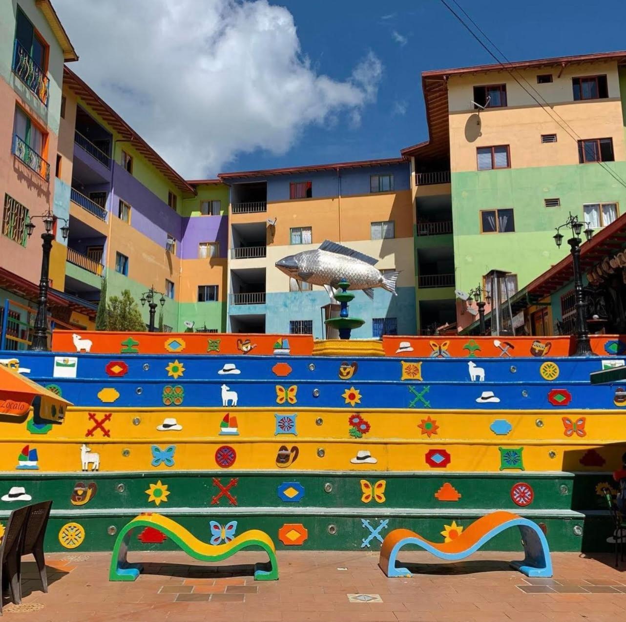 Апартаменти Apartamento Plazoleta De Colores Гуатапе Екстер'єр фото
